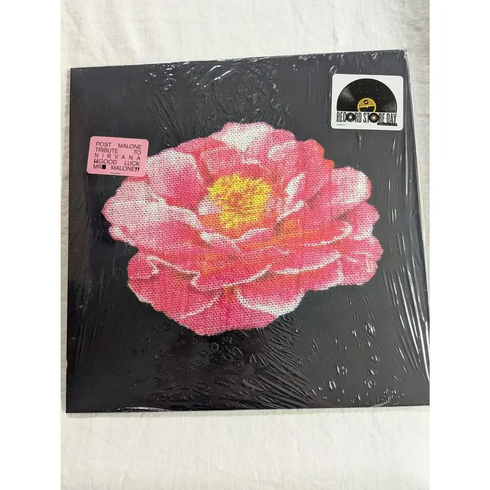 Post Malone RSD Vinyl Tribute to Nirvana Sealed Yellow LP Vinyl Ships Asap - Picture 13 of 13